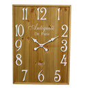 Orologio in legno paris rettangolare cm 50x70x4,5-1