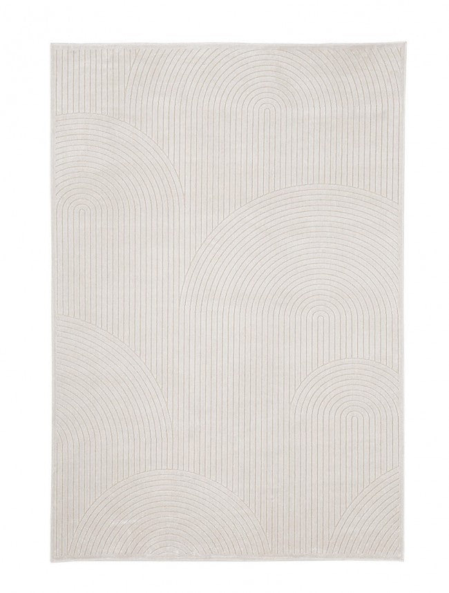 Tappeto 160x230 cm Klab in Tessuto Beige-1