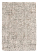 Tappeto 160x230 cm Hansi in Tessuto Beige-Grigio-Marr-1