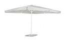 Ombrellone da Giardino 4x4x3,58h m Alghero Bianco Grigio Chiaro -1