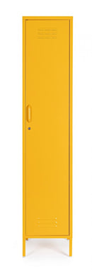 Armadio 1 Anta 46x38x185 cm Cambridge in Acciaio Giallo-2