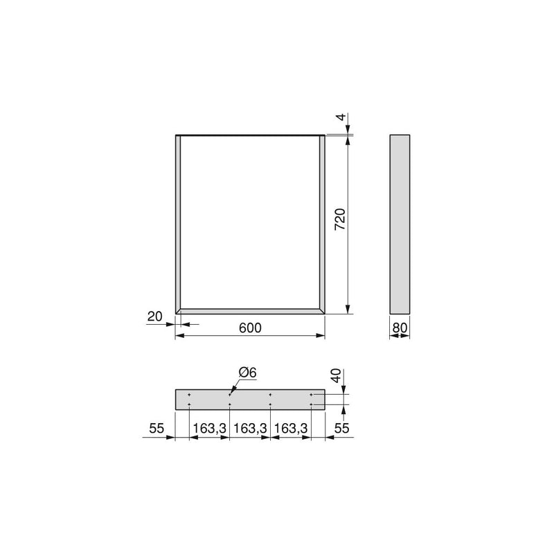 Set 2 Gambe Tavolo a X 80x4x72 cm in Acciaio Nero – acquista su Giordano  Shop