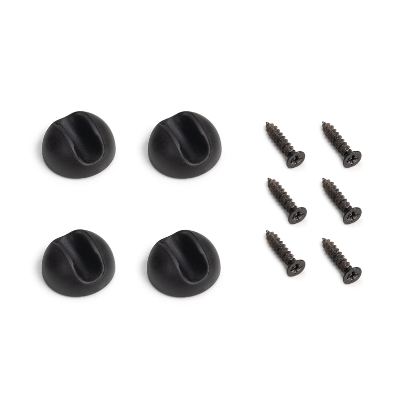 Set di Gambe Hairpin di 3 Bastoncini per Tavolo H710 Verniciato Nero Acciaio Emuca-8