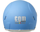 Casco Jet per Bambini Visiera Sagomata CGM Havana 205A Azzurro Opaco-2