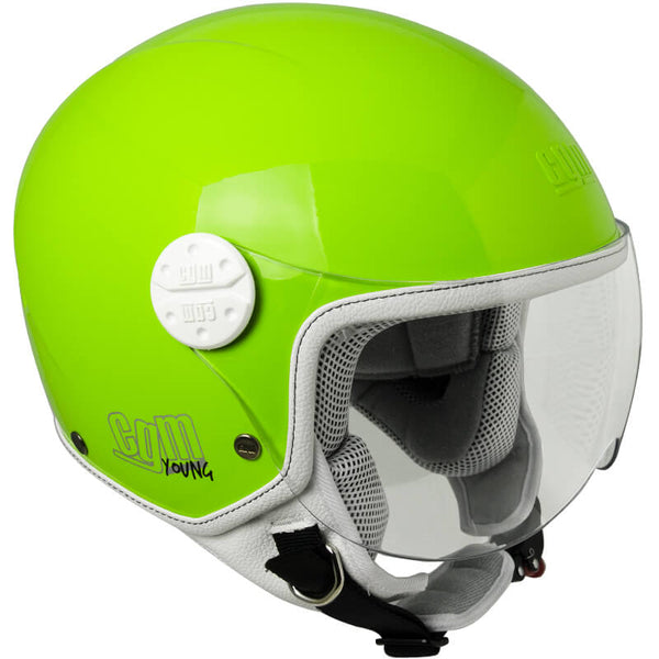 prezzo Casco Demi-Jet per Bambini Visiera Sagomata CGM Havana 205A Verde