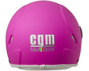 Casco Demi-Jet per Bambini Visiera Lunga CGM Varadero 206A Fucsia Opaco -2