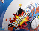 Casco Jet per Bambini Visiera Lunga CGM Comics 206G Blu-5