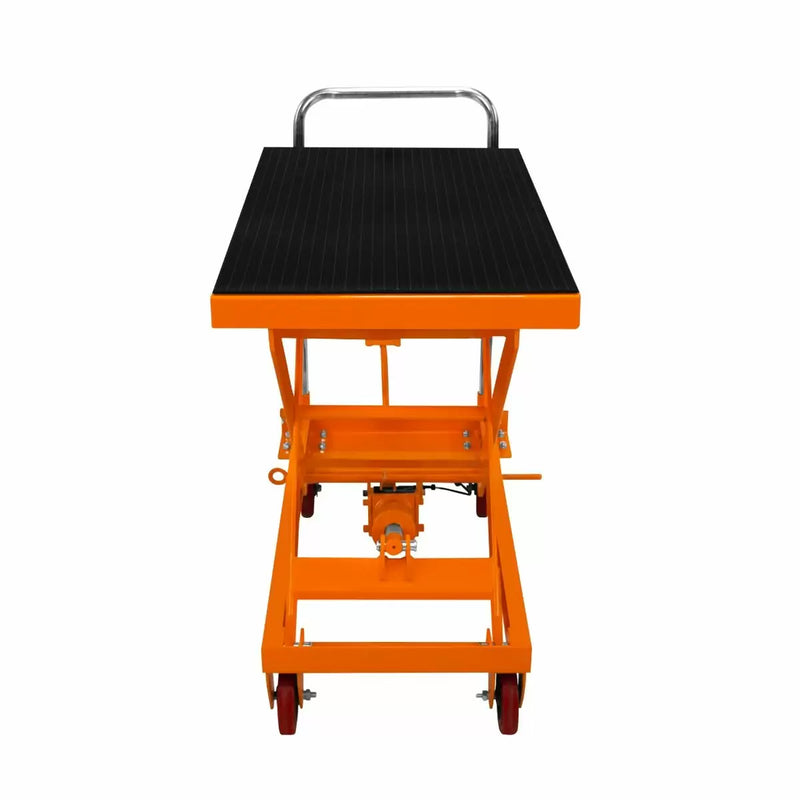 Pedana Idraulica 81x50,5 cm per Sollevamento fino a 500Kg in Acciaio  Arancione – acquista su Giordano Shop