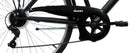 Bicicletta da Trekking Uomo 28” 6V in Acciaio Manhattan Nera-4