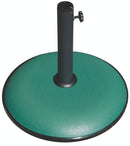 Base per Ombrellone da Giardino Ø41,5 cm 15 Kg in Ferro Soriani Verde-1