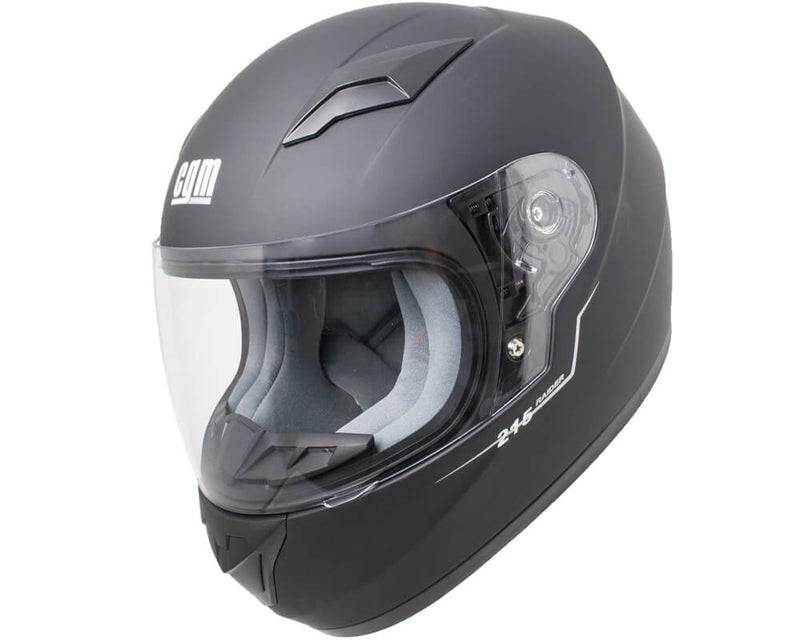 Casco Integrale per Bambini Visiera Lunga CGM Raider 215A Nero Opaco -3