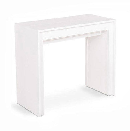 online Consolle Allungabile 90x42,5/302,5xH76 cm in Mdf laccato Pinocchio Bianco