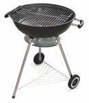 Barbecue a Carbone Carbonella Tondo con Ruote Soriani Nero-2