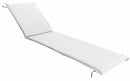 Cuscino per Lettino Prendisole 190x50x4 cm Soriani Bianco-1