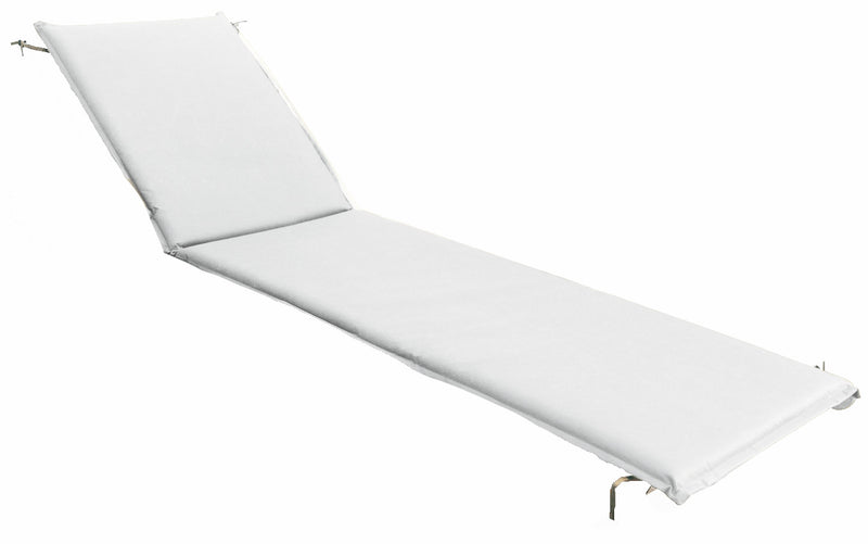 Cuscino per Lettino Prendisole 190x50x4 cm Soriani Bianco-1