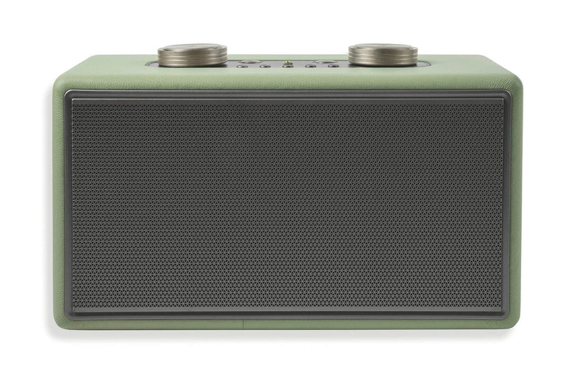 Altoparlante Speaker 80W Wireless con Radio in Similpelle Kooper Twist Verde-2