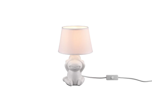 Lampada tavolo da Interno  E14 in Ceramica Bianco Opaco sconto