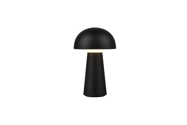 Lampada tavolo da Esterno a LED in Plastica Nero sconto