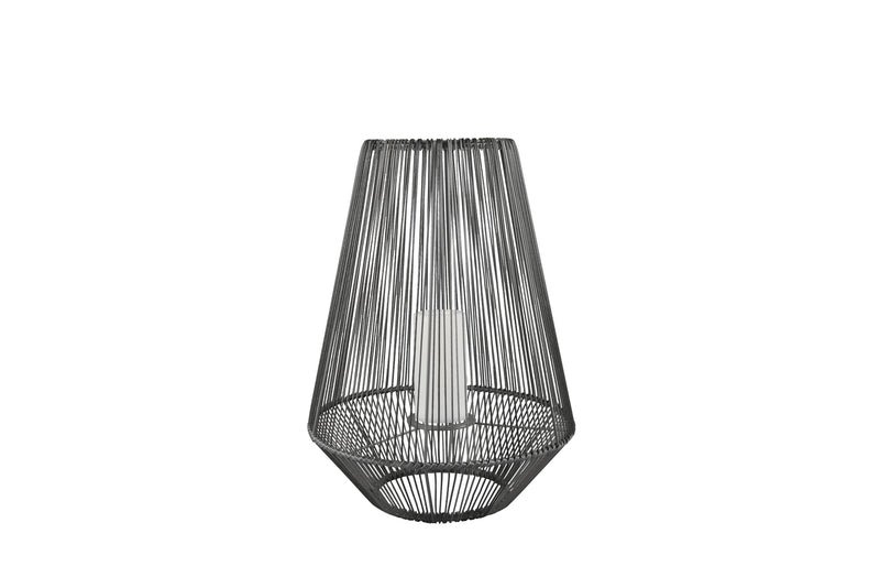 Lampada tavolo da Esterno a LED in Plastica Grigio