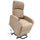 Poltrona Alzapersona Elettrica 1 Motore 65x75x101 cm in Tessuto Beige