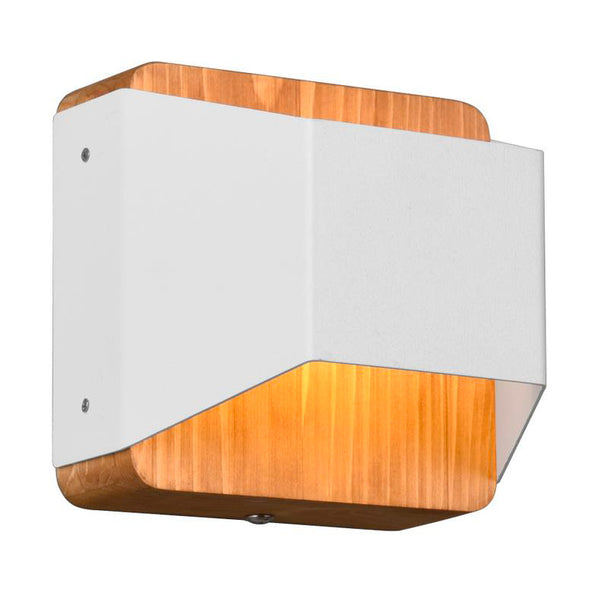 Applique da Interno a led in Metallo Bianco Opaco sconto