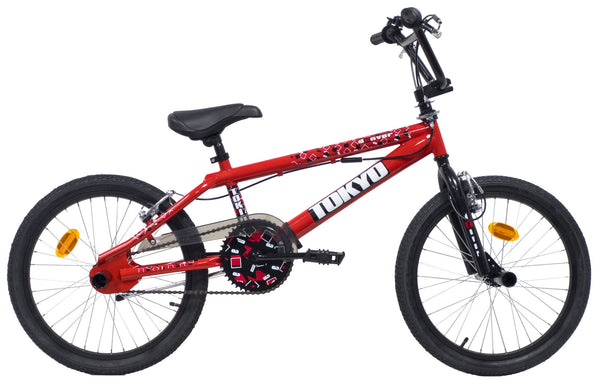 sconto Bicicletta BMX Freestyle 20” in Acciaio Tokio Rossa