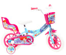 Bicicletta per Bambina 12” 1 Freno Gomme in EVA Sea Life Azzurro e Rosa-1