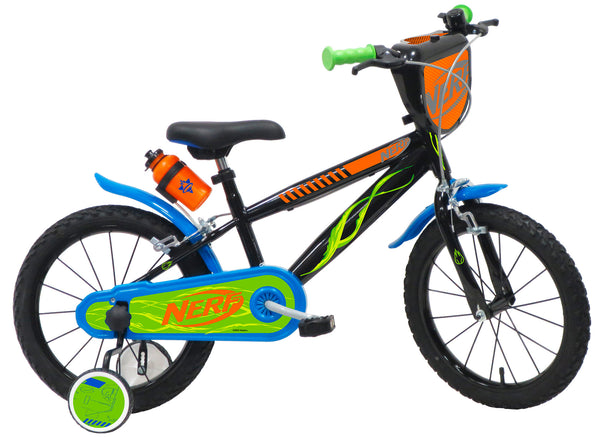 sconto Bicicletta per Bambino 16” 2 Freni Nerf Nera