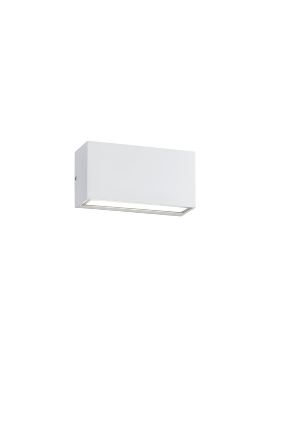 Applique da Esterno a LED in Pressofusione di alluminio Bianco Opaco prezzo
