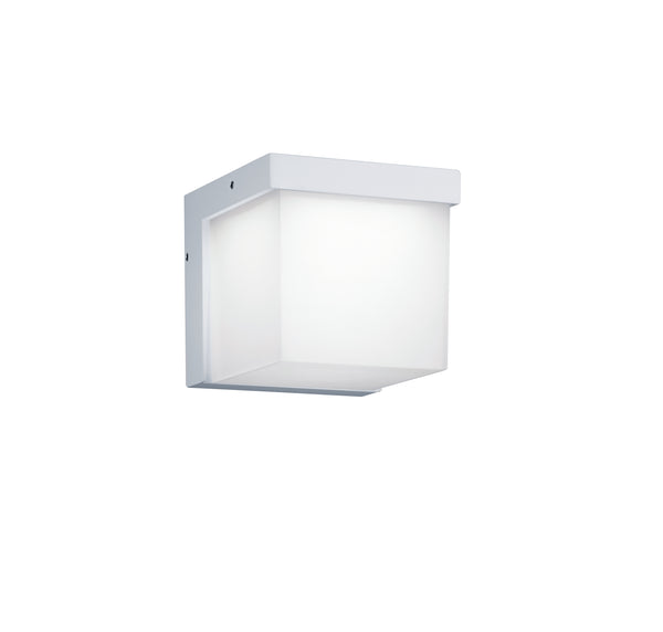 sconto Applique da Esterno a LED in Pressofusione di alluminio Bianco