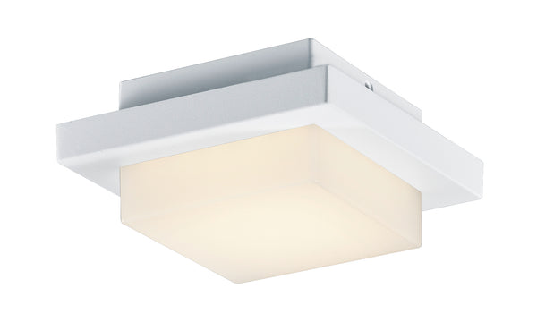 acquista Applique da Esterno a LED in Pressofusione di alluminio Bianco