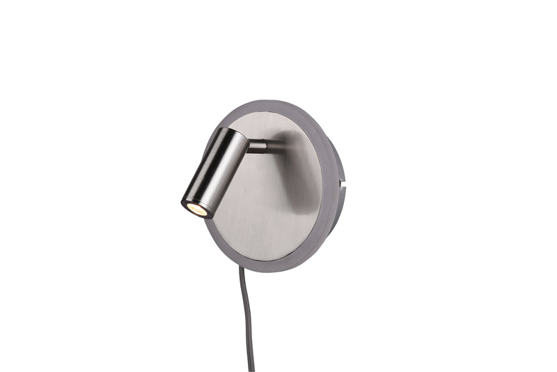 Applique da Interno a LED in Metallo Nickel Opaco-3