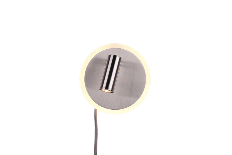 Applique da Interno a LED in Metallo Nickel Opaco-5