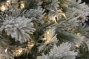 Albero di Natale Luminoso Innevato con LED Bianco Caldo Soriani Vienna-2