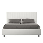 Letto Matrimoniale 160x200 cm con Rete Sunny Bianco-1