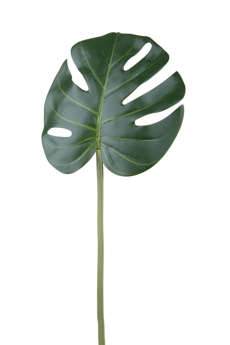 Set 12 Foglia Artificiali Monstera 55 cm -1