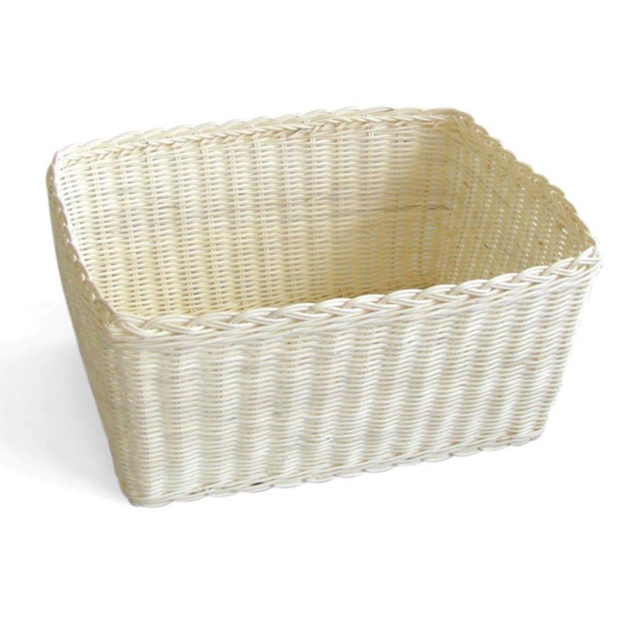 Cestina Rettangolare 37xh18x27 cm in Rattan Naturale – acquista su Giordano  Shop