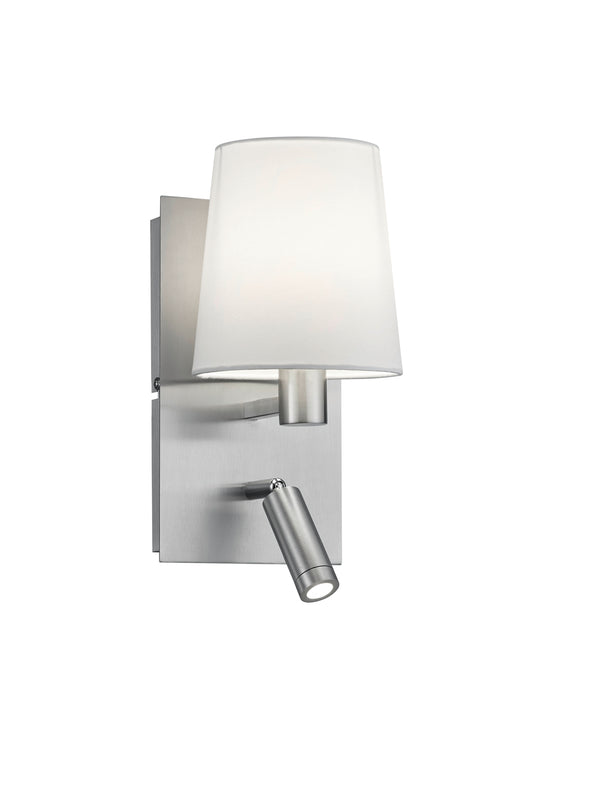 Applique da Interno a led in Metallo Nickel Opaco sconto