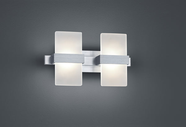 prezzo Applique da Interno a LED in Alluminio Alluminio Spazzolato