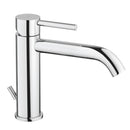 Rubinetto Miscelatore Monocomando Lavabo Bocca Lunga in Ottone Cromato Bonussi Missisipi-1