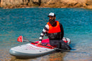 SUP Tavola Stand Up Paddle Gonfiabile 350x81x15 cm Jbay.Zone con Pagaia Zaino e Accessori Comet J3-7