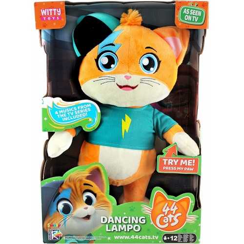 Peluche Danzante H30 cm 44 Gatti Lampo Dancing-2