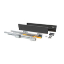 Cassetto Esterno Concept 30 Kg H105 mm P 300 Grigio Antracite Acciaio Emuca-1