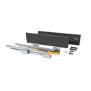 Cassetto Esterno Concept 30 Kg H138 mm P 300 Grigio Antracite Acciaio Emuca-1