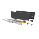 Cassetto Esterno Concept 30 Kg H185 mm P 450 Grigio Antracite Acciaio Emuca-1