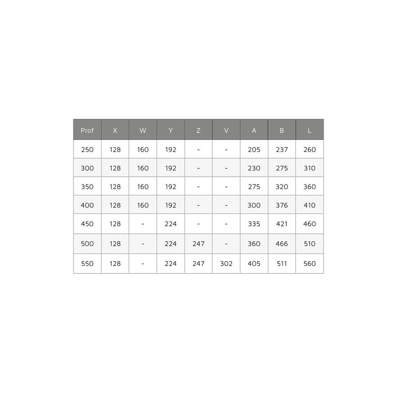 Guide a Scomparsa Silver per Cassetti ad Estrazione Totale P400 Zincato Bianco Emuca-4