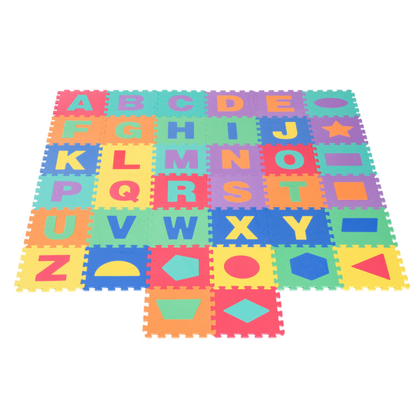 sconto Tappeto Puzzle da Gioco per Bambini 38 Tessere 31x31 cm