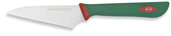 Coltello per Frutta e Verdura Lama 10 cm Manico Antiscivolo Sanelli Premana Verde/Rosso sconto