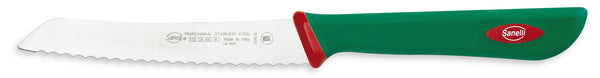 sconto Coltello per Pomodoro Lama 12 cm Manico Antiscivolo Sanelli Premana Verde/Rosso