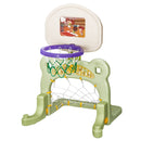 Porta da Calcio Canestro Basket 2 in 1 per Bambini dai 3 Anni -1